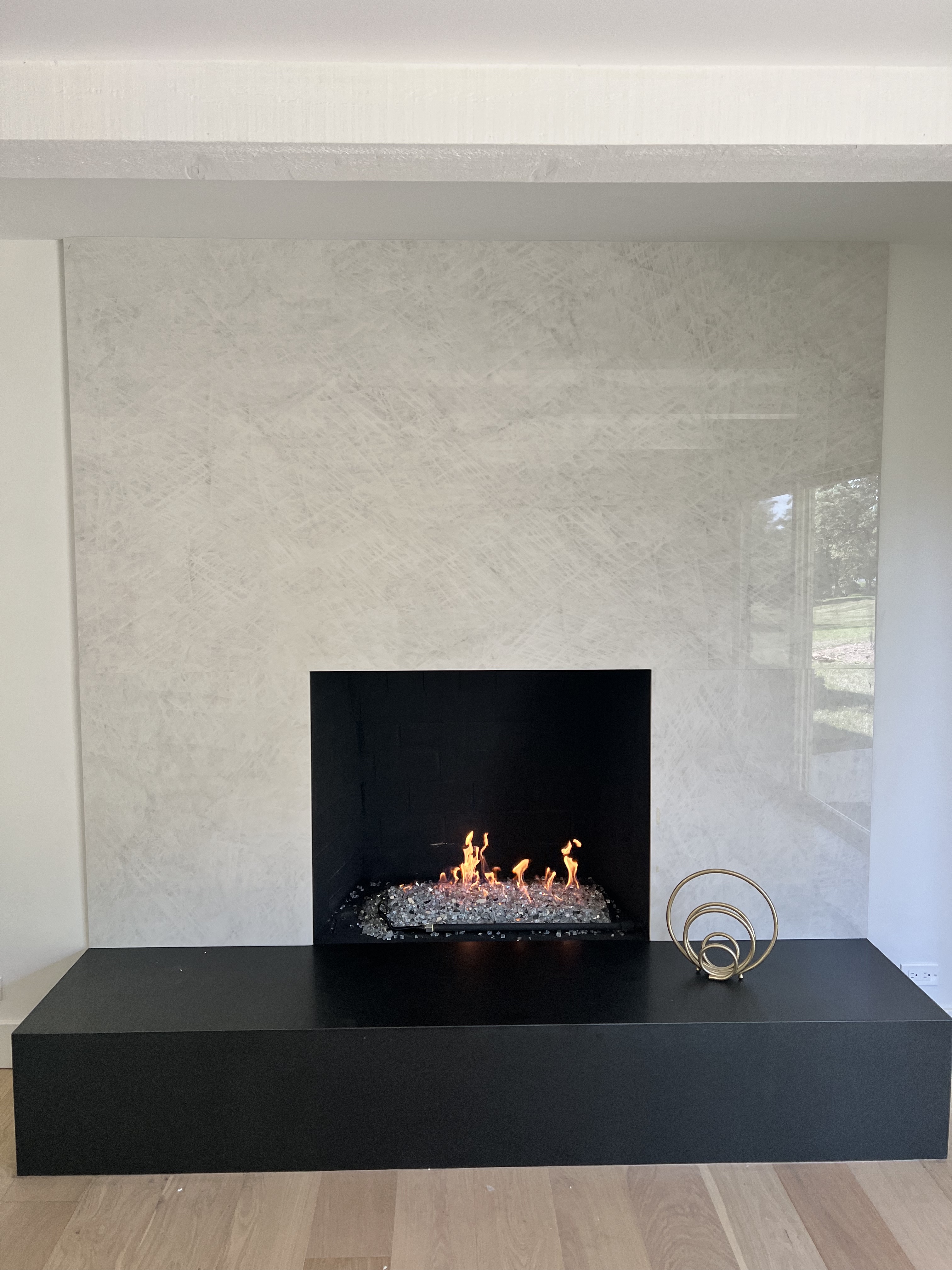 Porcelain Fireplace